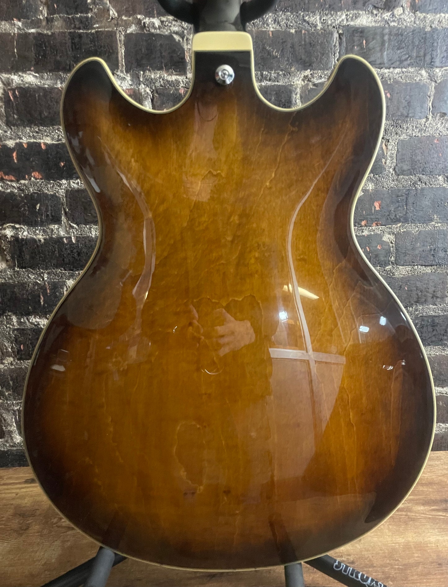 Ibanez Artcore AS7328 Baritone Electric Guitar - Tobacco Brown
