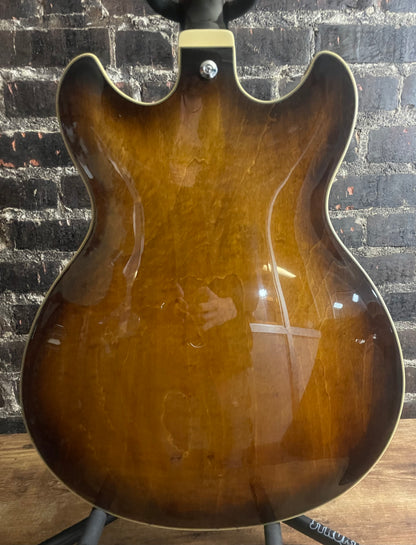 Ibanez Artcore AS7328 Baritone Electric Guitar - Tobacco Brown