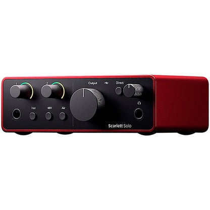 Focusrite Scarlett Solo USB-C Audio Interface (Gen 4)