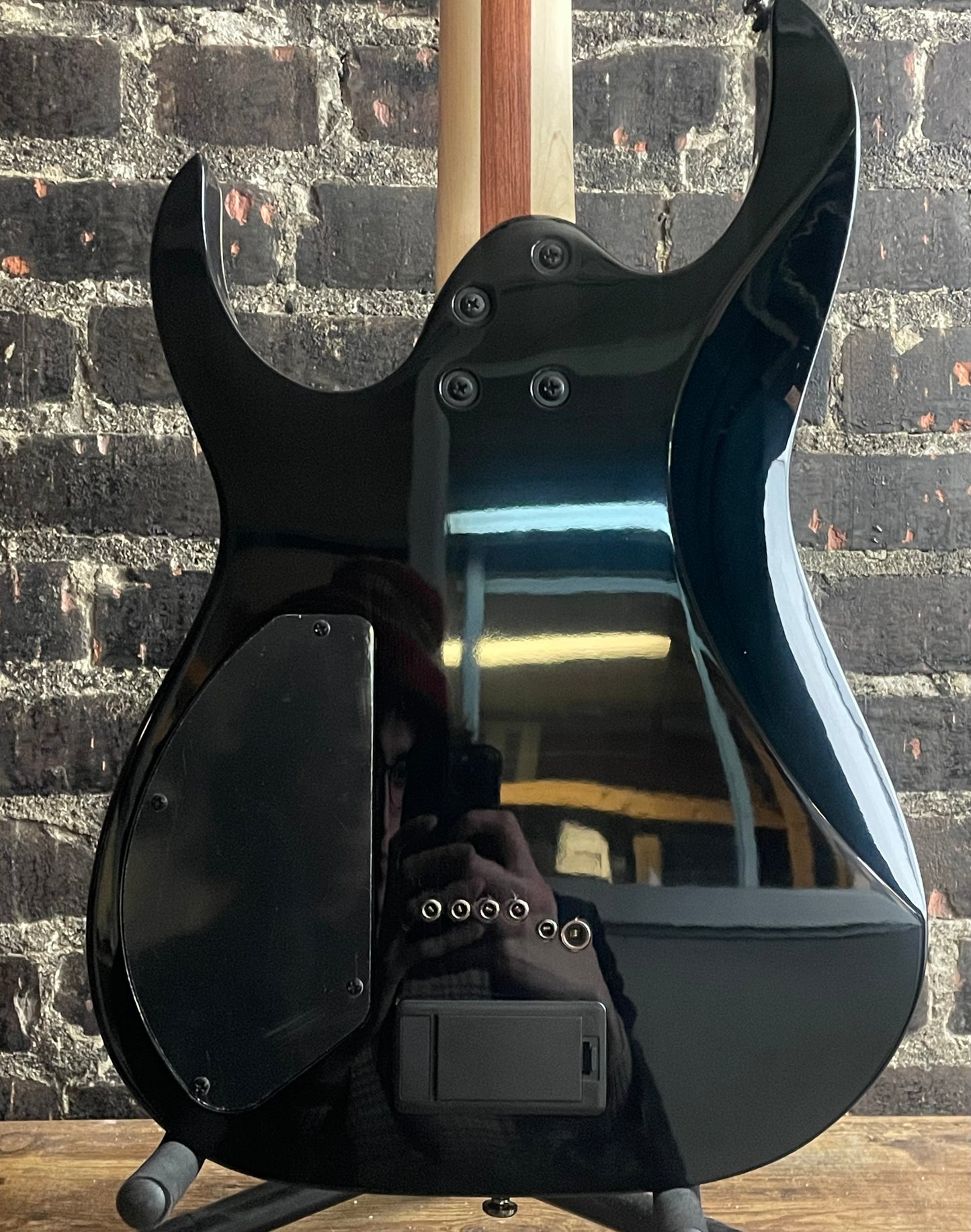 Ibanez Iron Label RGIB21 Electric Guitar - Black