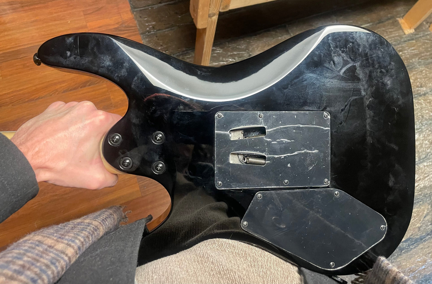 2022 Kramer Striker HSS Electric Guitar - Ebony (USED)