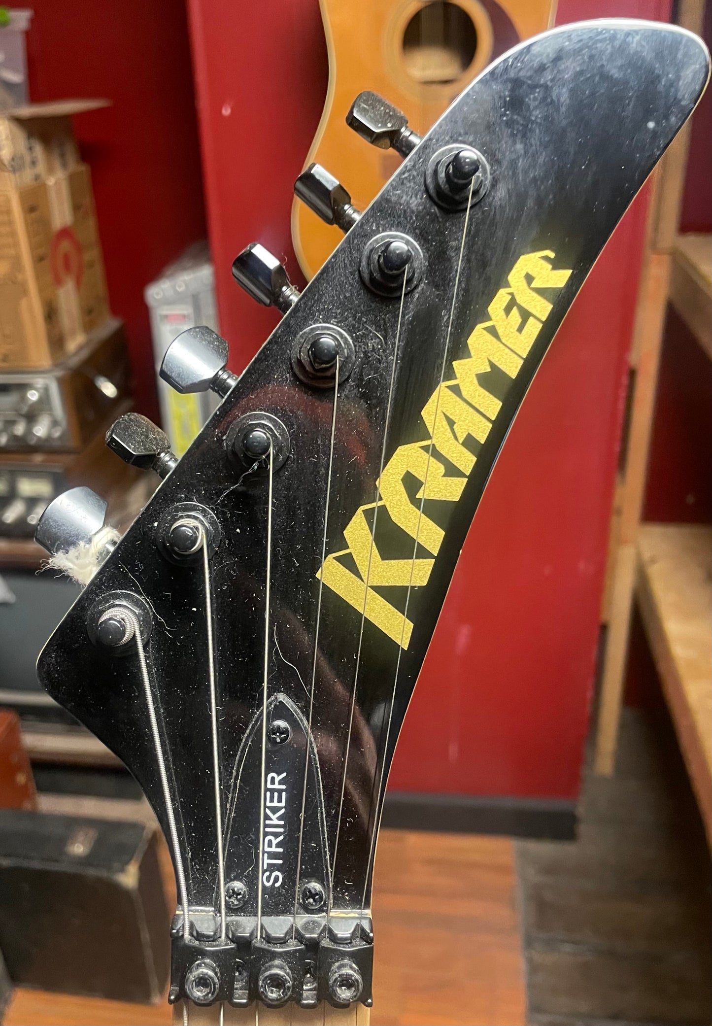 2022 Kramer Striker HSS Electric Guitar - Ebony (USED)