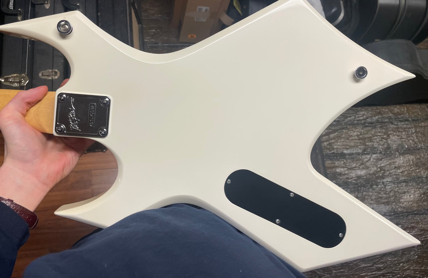 BC Rich Warlock Revenge-White (USED)
