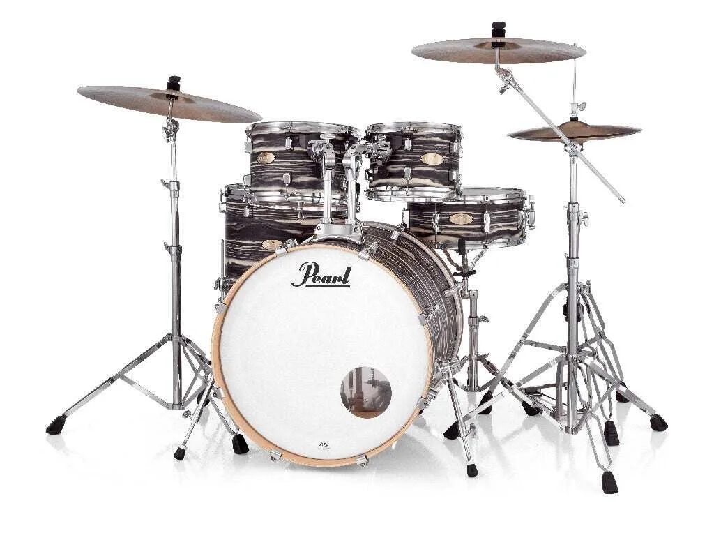 Pearl Decade Maple 5-piece Shell Pack - Black Satin Marble