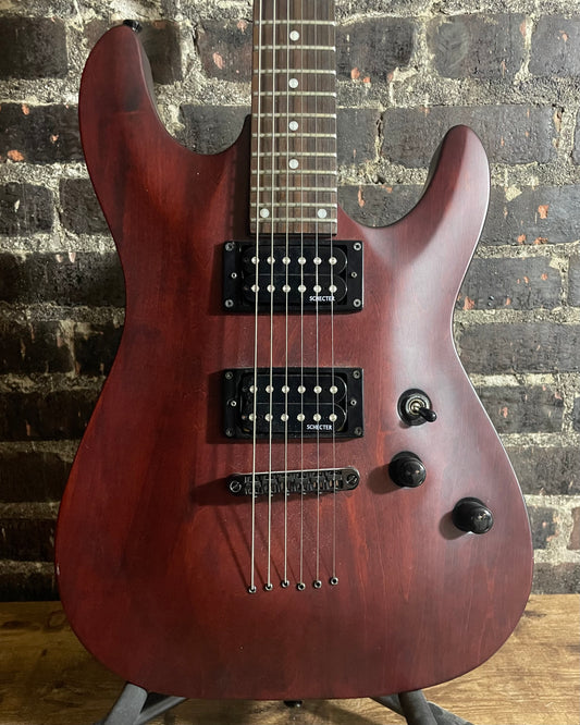 Schecter Omen-6 - Walnut Satin (USED)