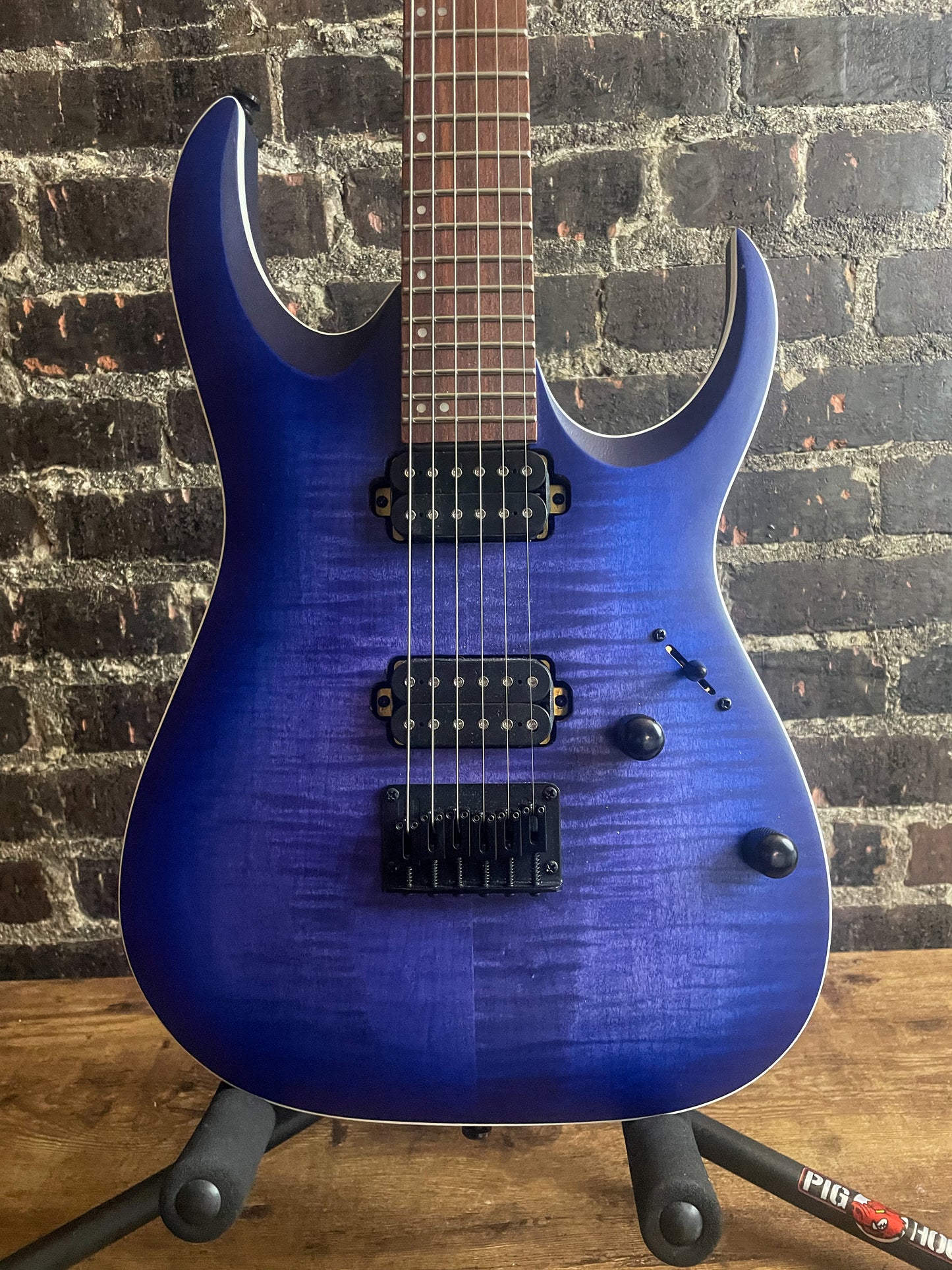 2023 Ibanez RGA42FM - Blue Lagoon Burst Flat (USED)