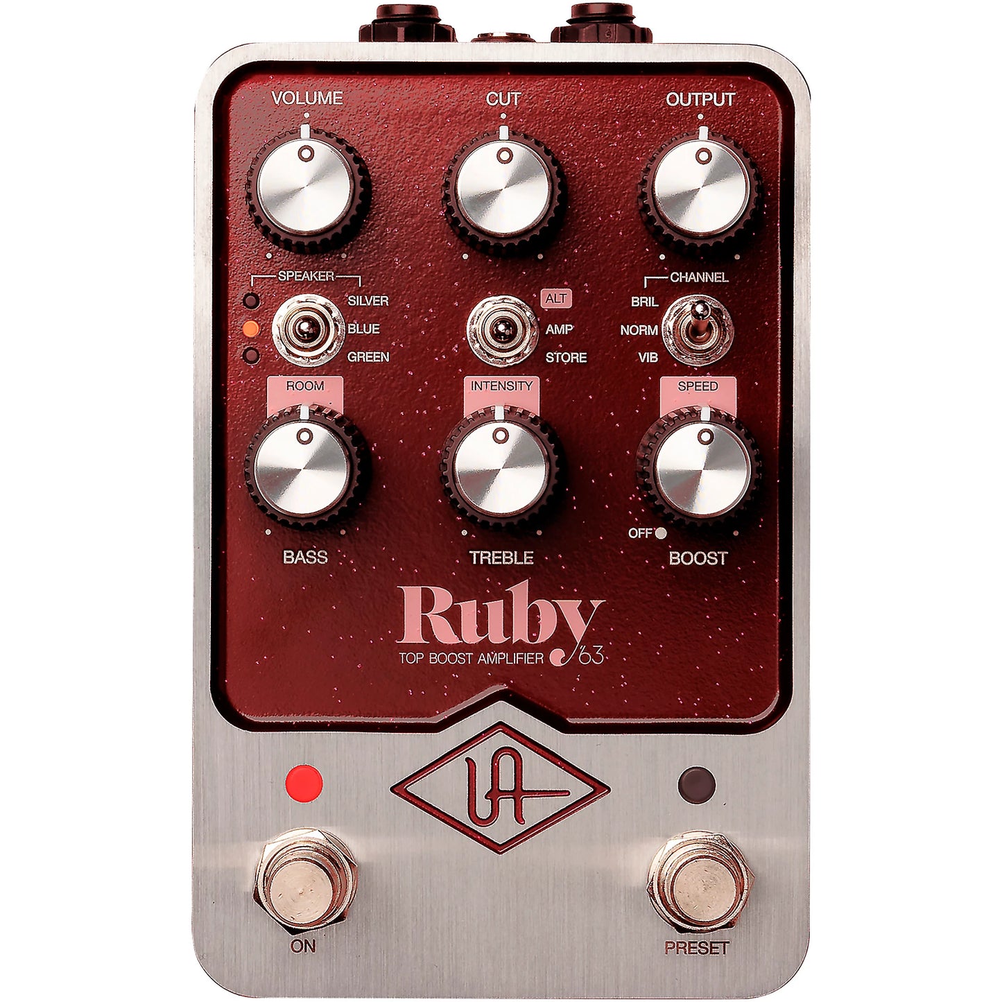 Universal Audio Ruby '63 Top Boost Amplifier Pedal