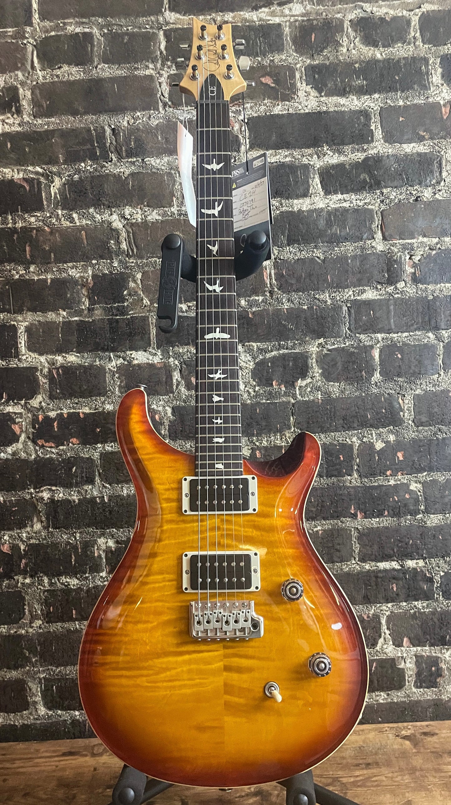 PRS CE 24 Electric Guitar Dark Cherry Sunburst