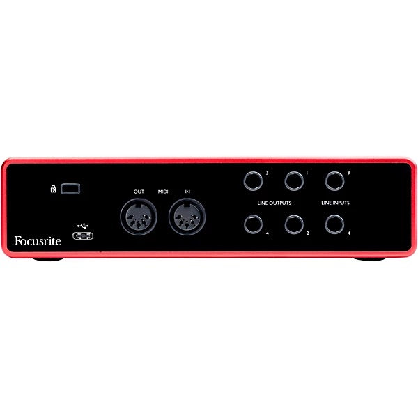 Focusrite Scarlett 4i4 USB Audio Interface (Gen 3)