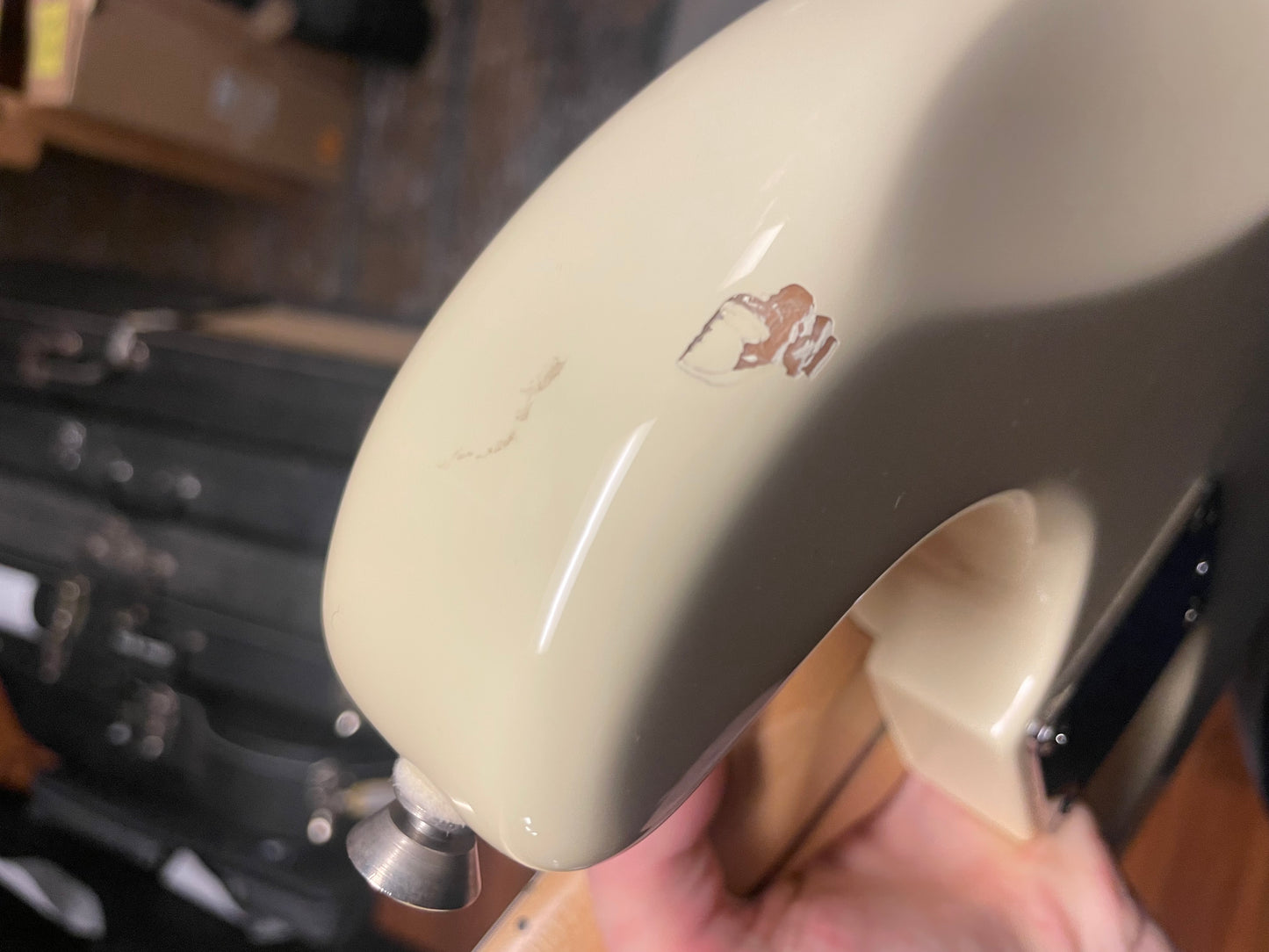 2019 Fender American Professional Stratocaster- Olympic White (USED)