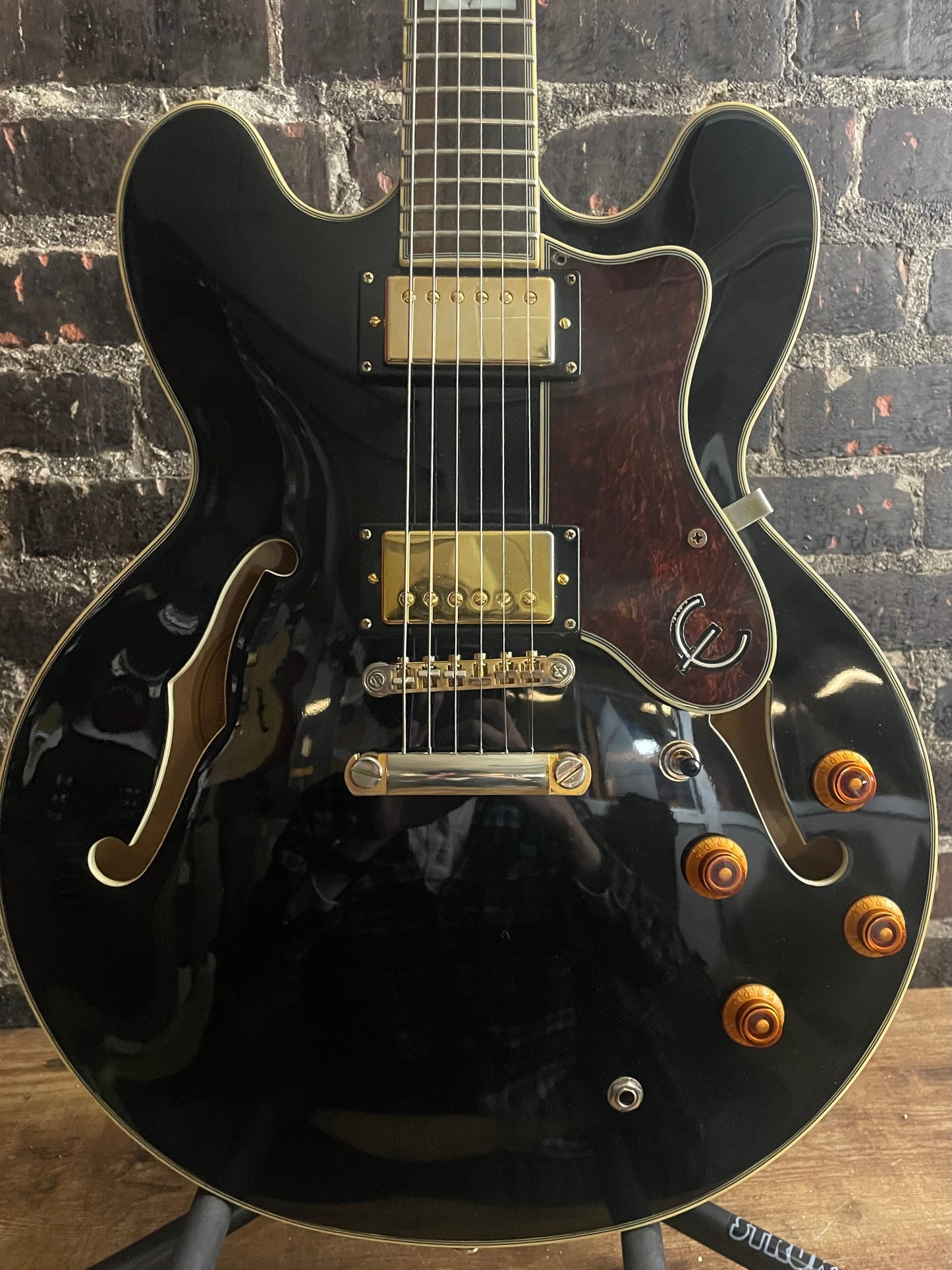 Factory 2nd Epiphone Sheraton II-Ebony (USED)
