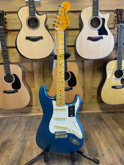 Fender American Vintage II 1973 Stratocaster Electric Guitar - Lake Placid Blue (NEW)