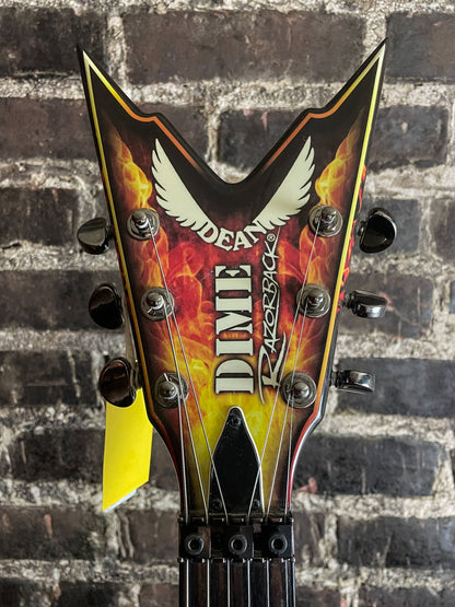 2010 Dean Dimebag Darrell Razorback- Explosion (USED)