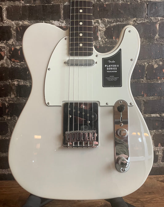 Fender Player II Telecaster Electric Guitar - White Blonde with Rosewood Fingerboard