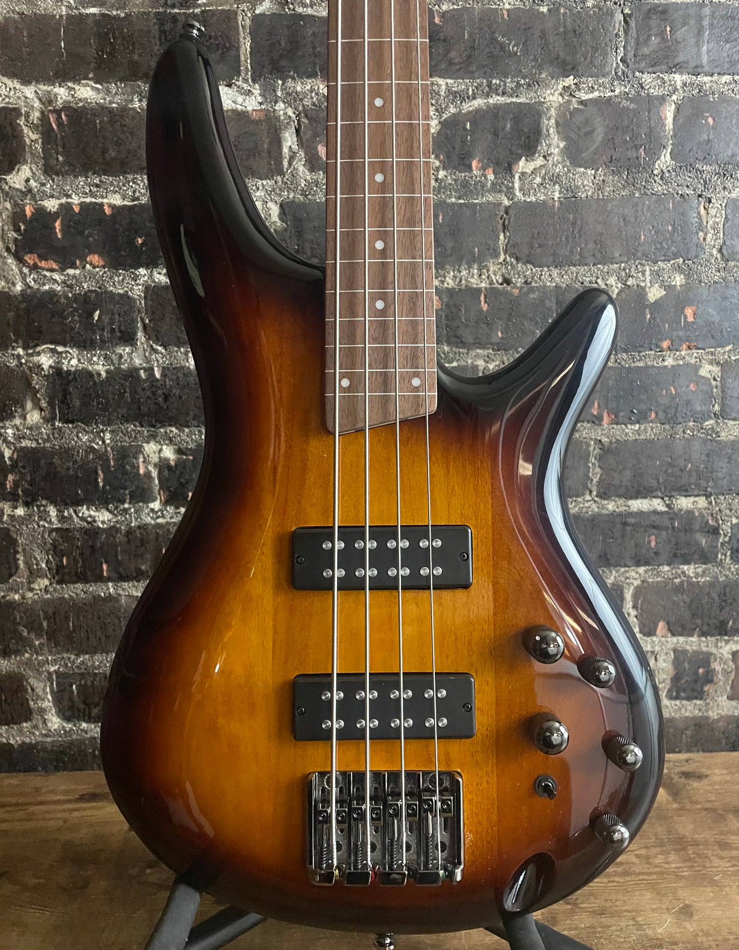 Ibanez Standard SR370E Fretless Bass Guitar - Brown Burst