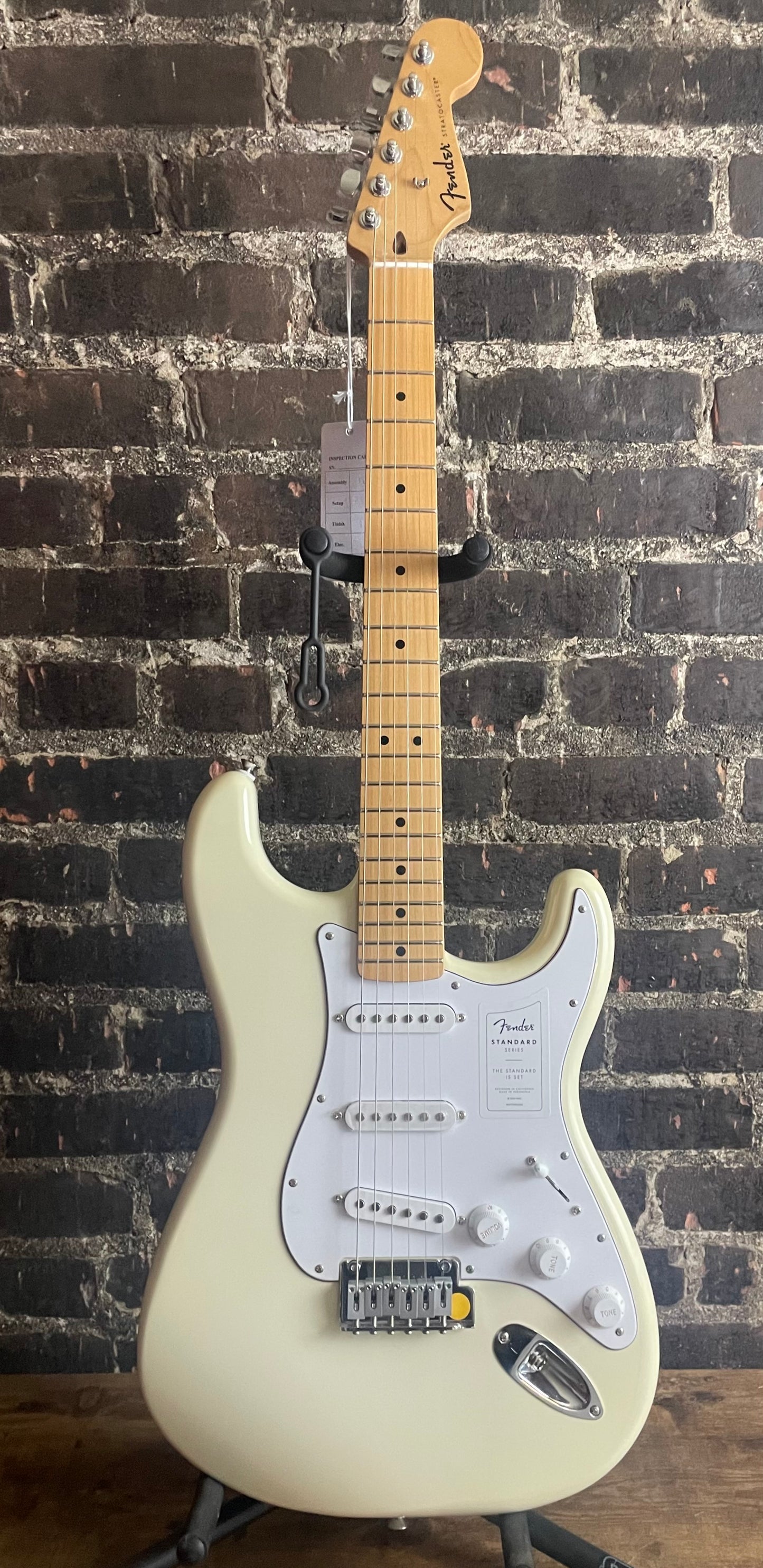 Fender Standard Stratocaster Electric Guitar - Olympic White