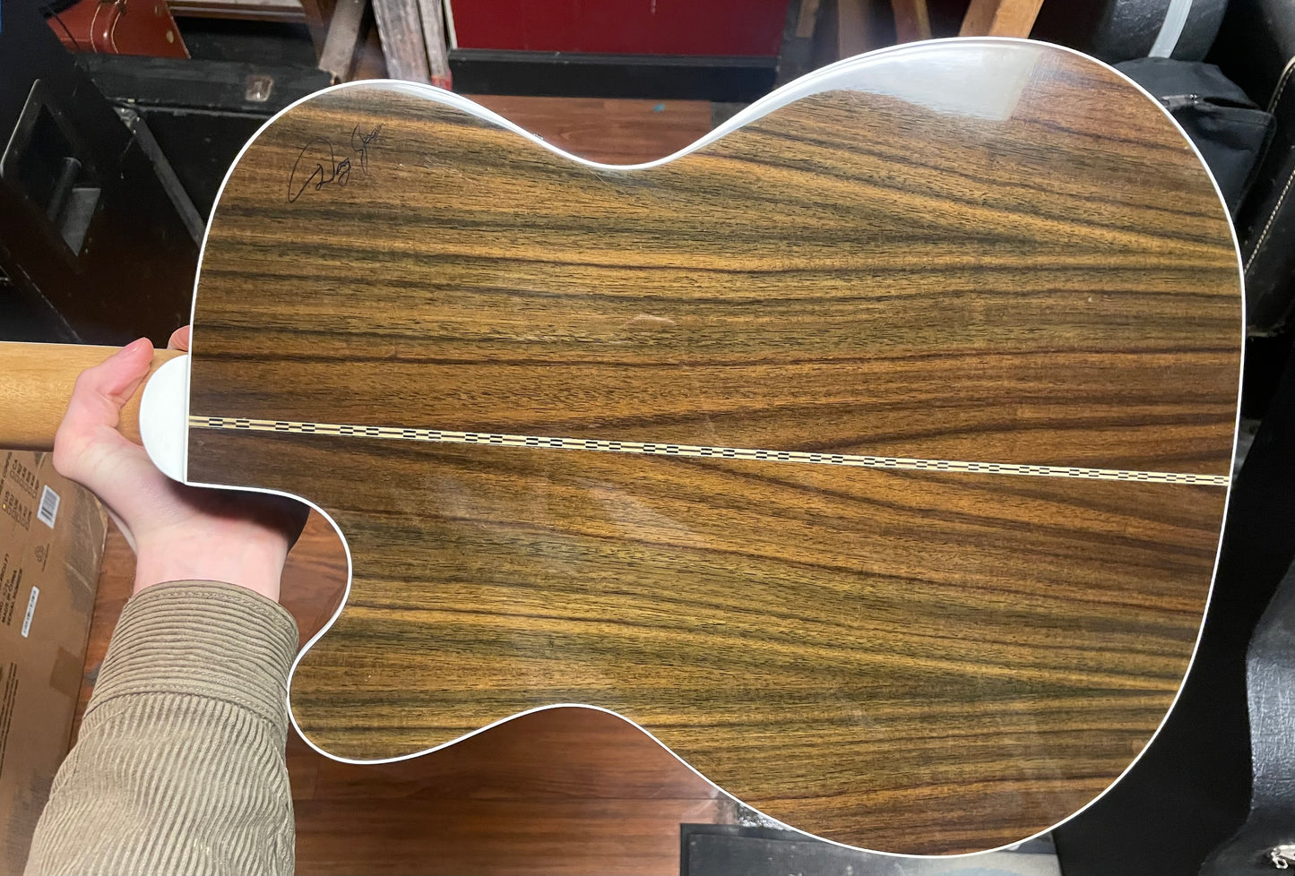 2022 Zager ZAD80CE Acoustic Electric Pro Series Smaller “OM” Size (USED)