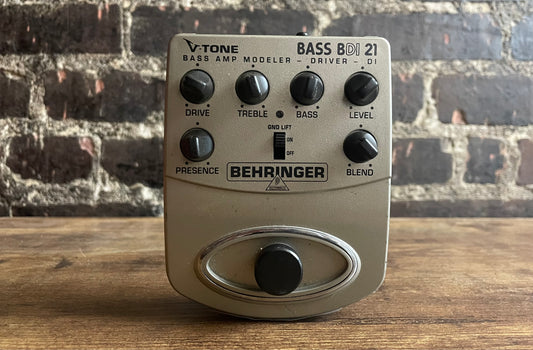 Behringer BDI21 V-Tone Bass Driver DI Pedal (USED)