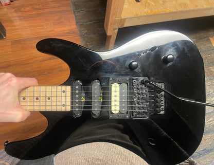 2022 Kramer Striker HSS Electric Guitar - Ebony (USED)