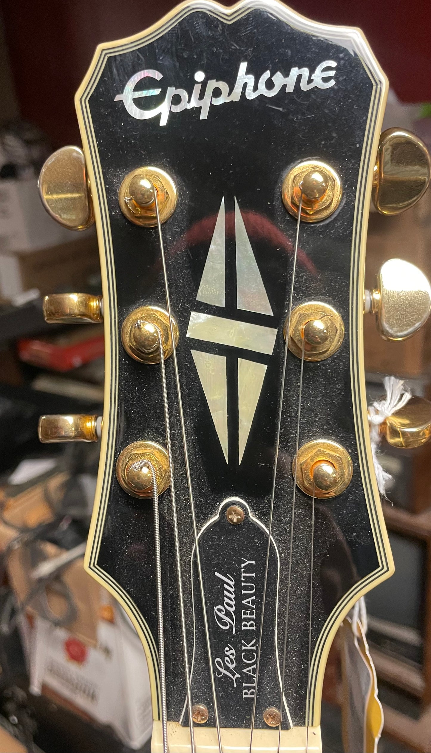 2015 Epiphone Black Beauty Les Paul (USED)