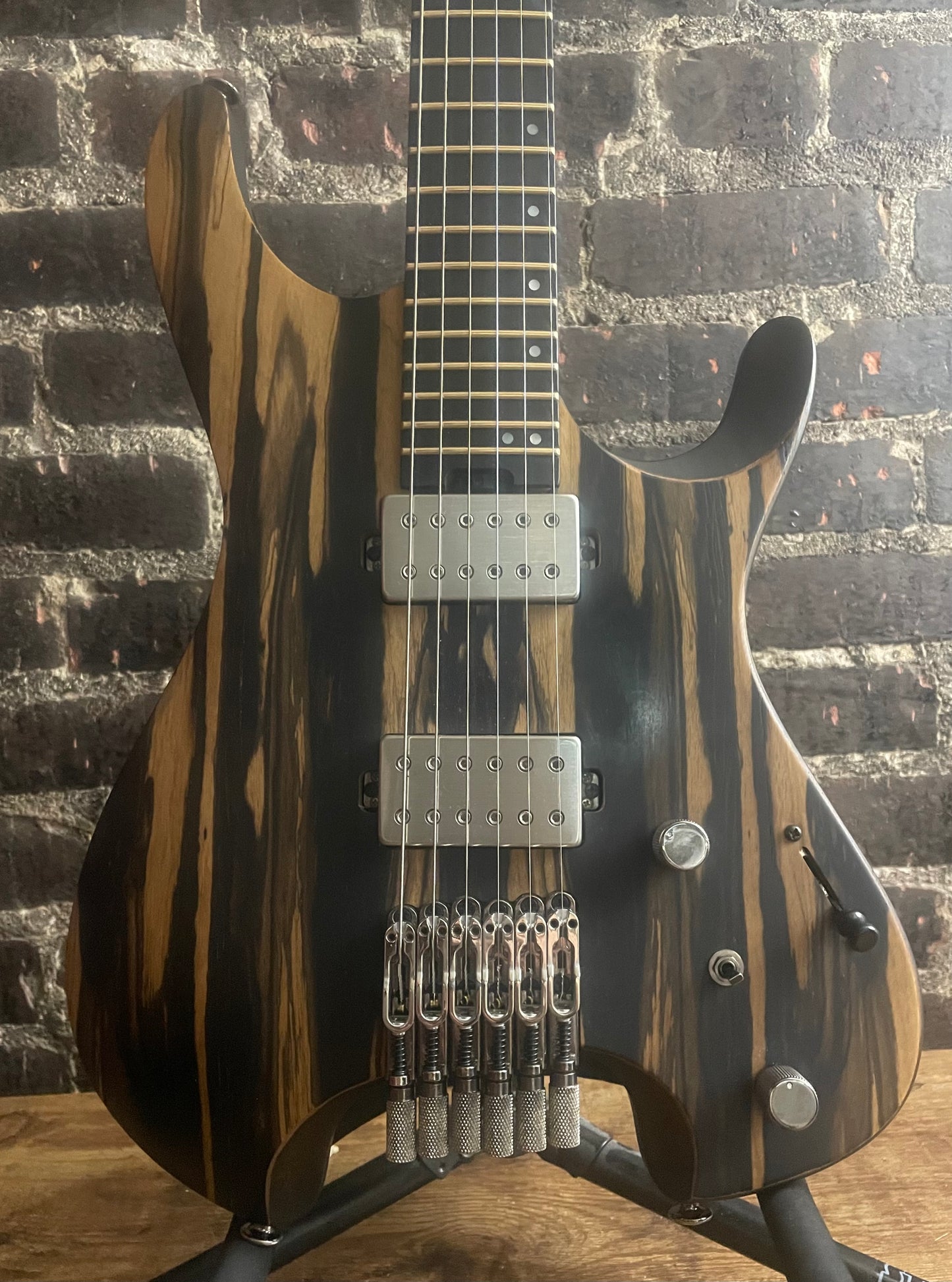 2024 Ibanez Q52PENTF Headless Electric Guitar (USED)