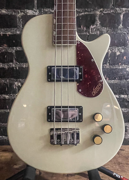 Gretsch Streamliner Jet Club Single-cut Electric Bass Guitar - Vintage White