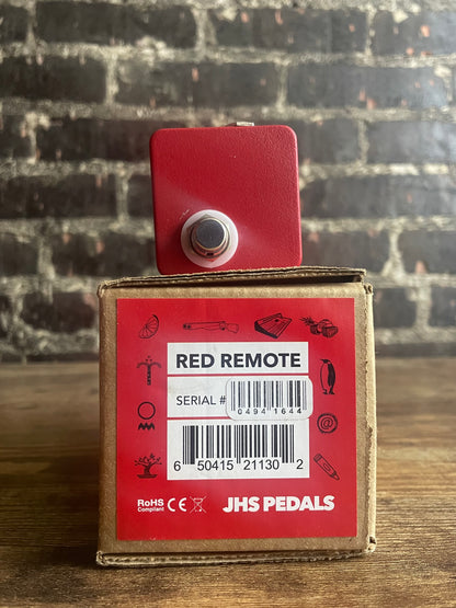 JHS Red Remote Auxiliary Footswitch (USED)