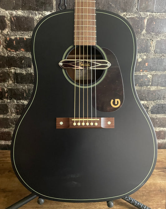 Gretsch Jim Dandy Deltoluxe Dreadnought Acoustic-electric Guitar - Black