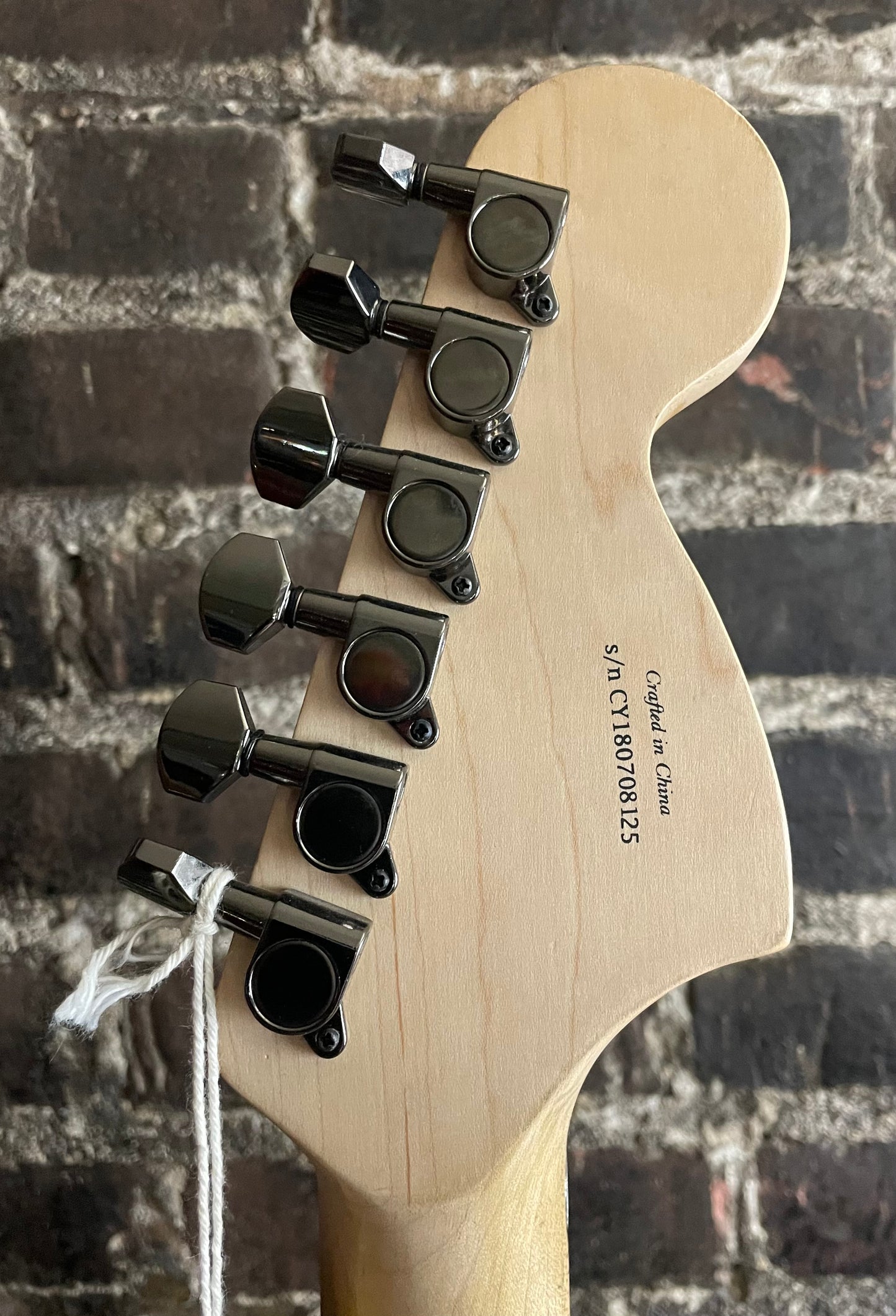 2021 Squier Contemporary Active Stratocaster HH - Flat Black (USED)