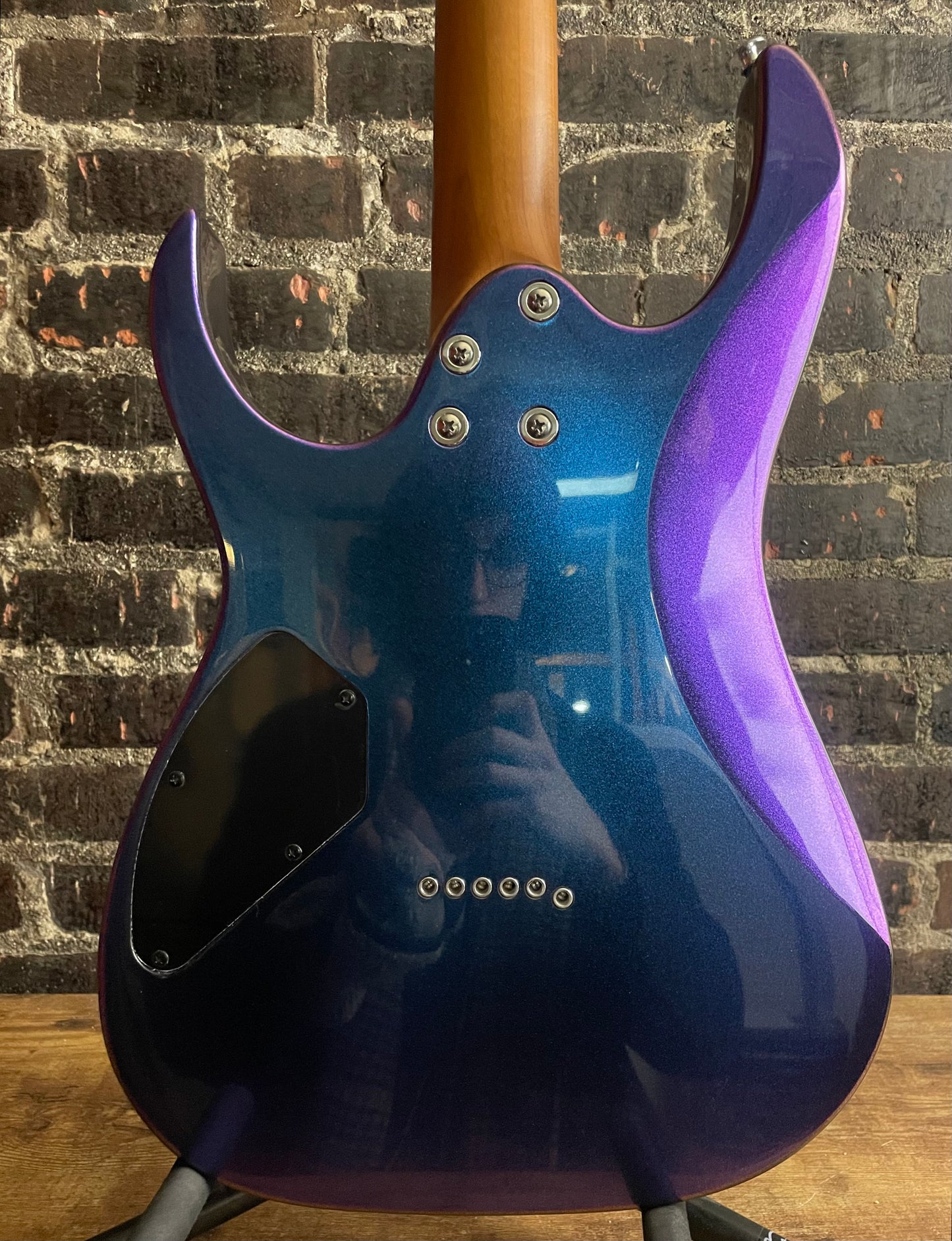 Ibanez GIO GRG121SP Electric Guitar - Blue Metal Chameleon