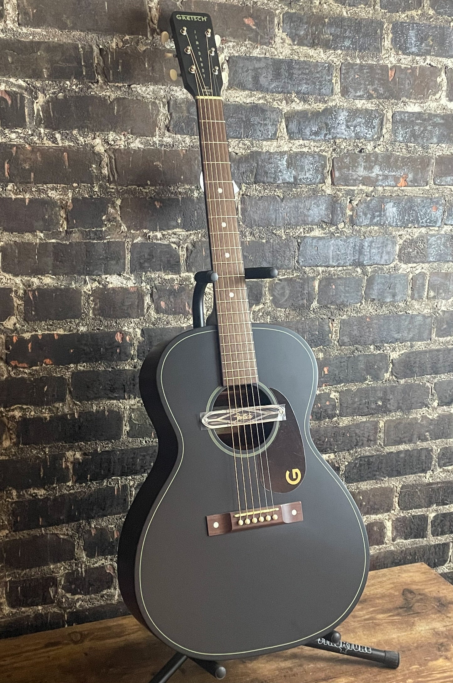 Gretsch Jim Dandy Deltoluxe Concert Acoustic-electric Guitar - Black