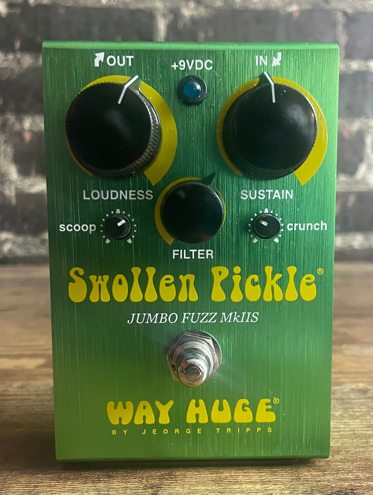 Way Huge Swollen Pickle MkIIS Jumbo Fuzz Pedal (USED)