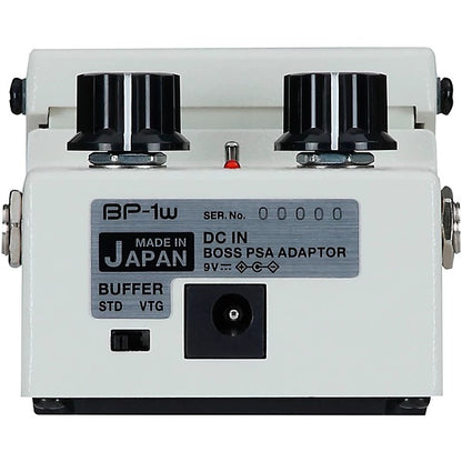 BOSS BP-1W Waza Craft Booster/Preamp Effects Pedal White