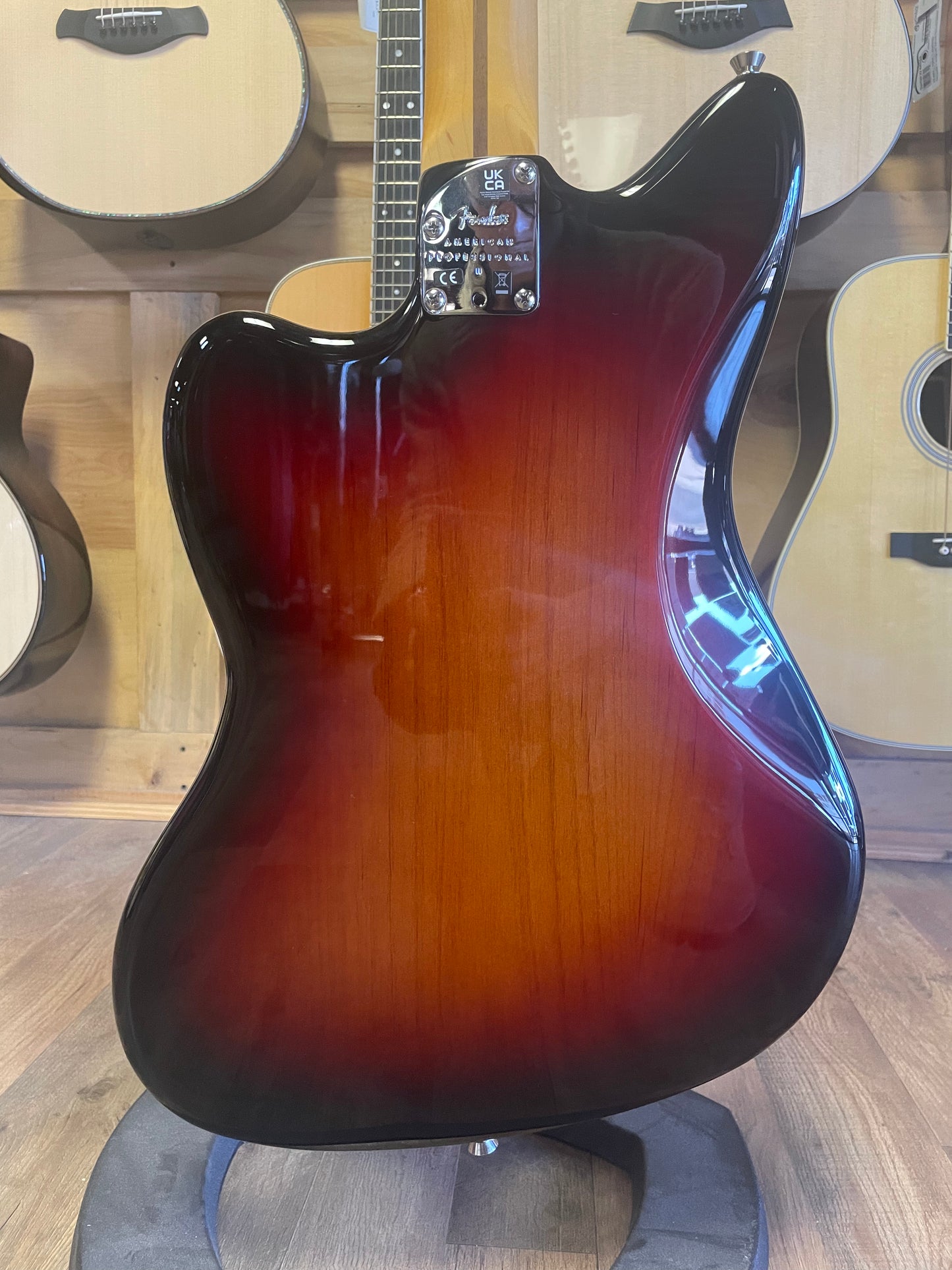 Fender American Professional II Jazzmaster - 3-color Sunburst with Rosewood Fingerboard (NEW)