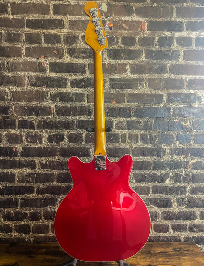 2013 Fender Modern Player Coronado Bass-Candy Apple Red