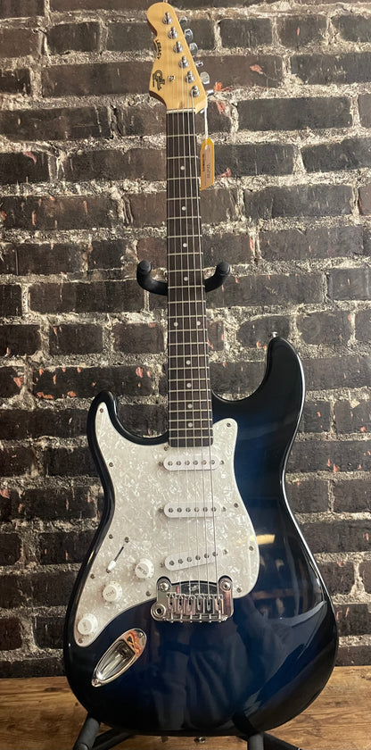 2015 Left Handed G&L Tribute Legacy- Electric Guitar Blue Burst (USED)