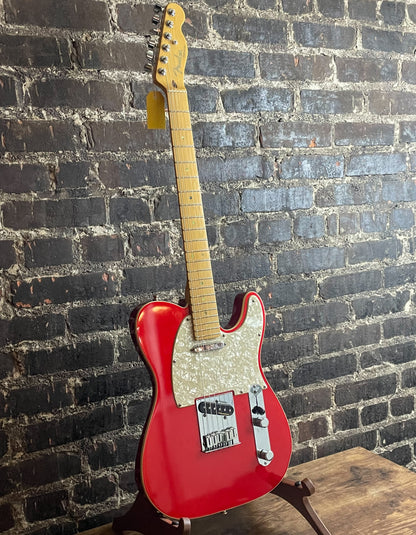 2002 American Deluxe Telecaster-Chrome Red (USED)