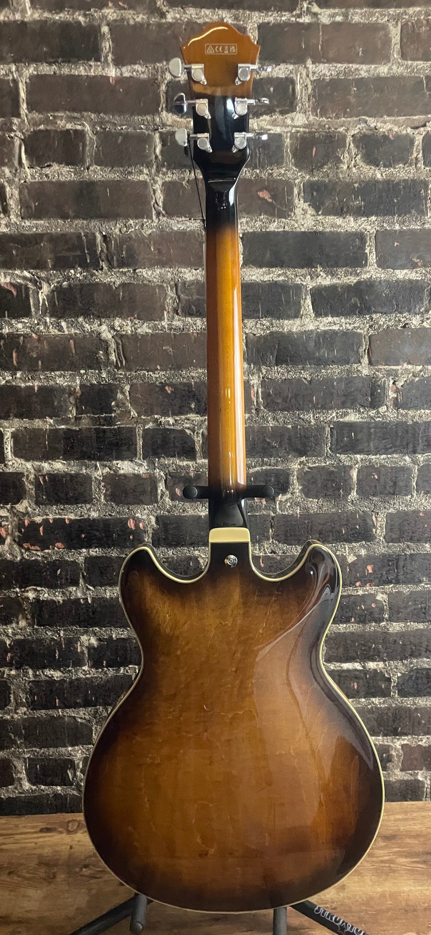 Ibanez Artcore AS7328 Baritone Electric Guitar - Tobacco Brown