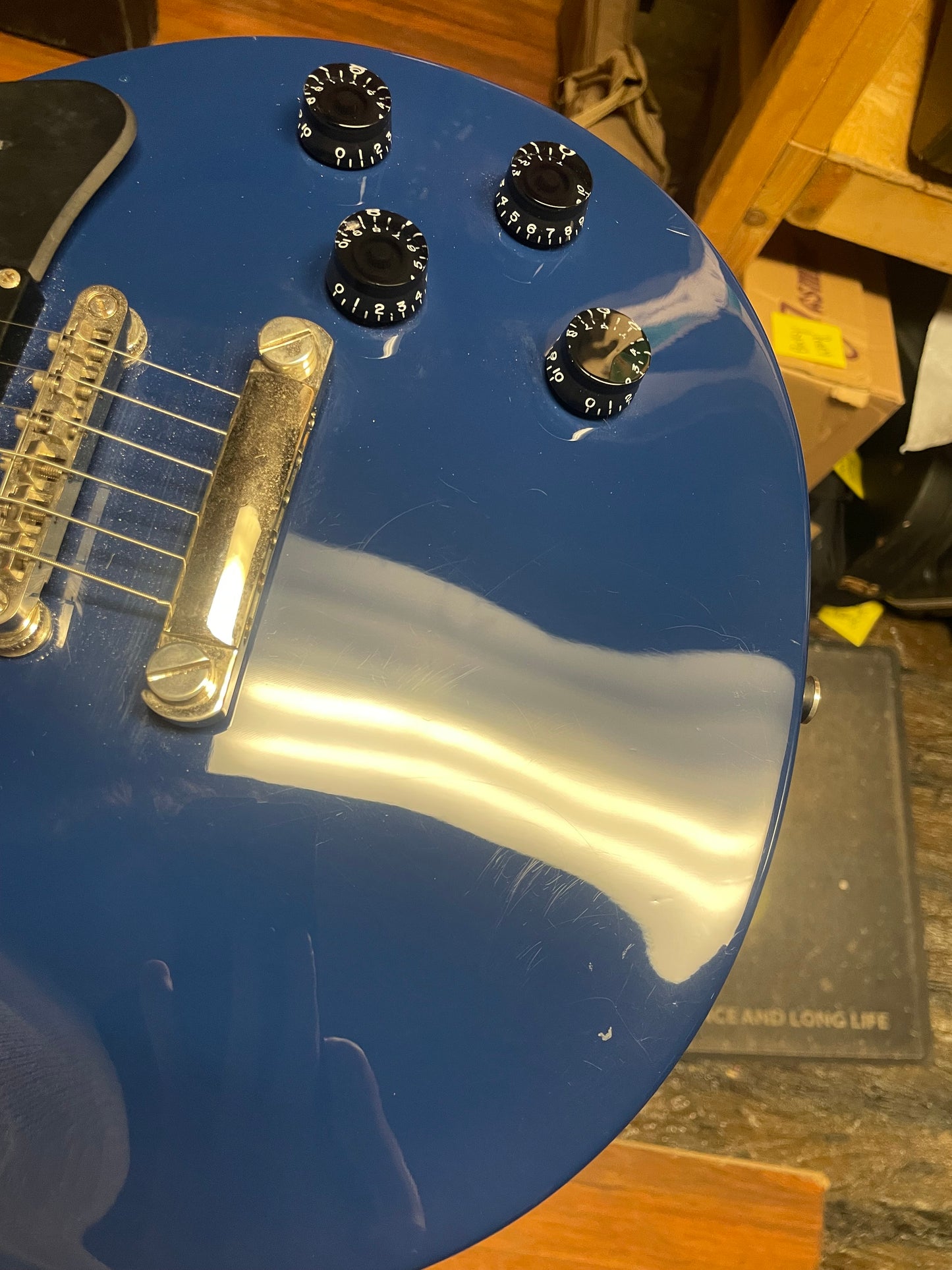 2009 Epiphone Les Paul Studio-Artic Blue (USED)