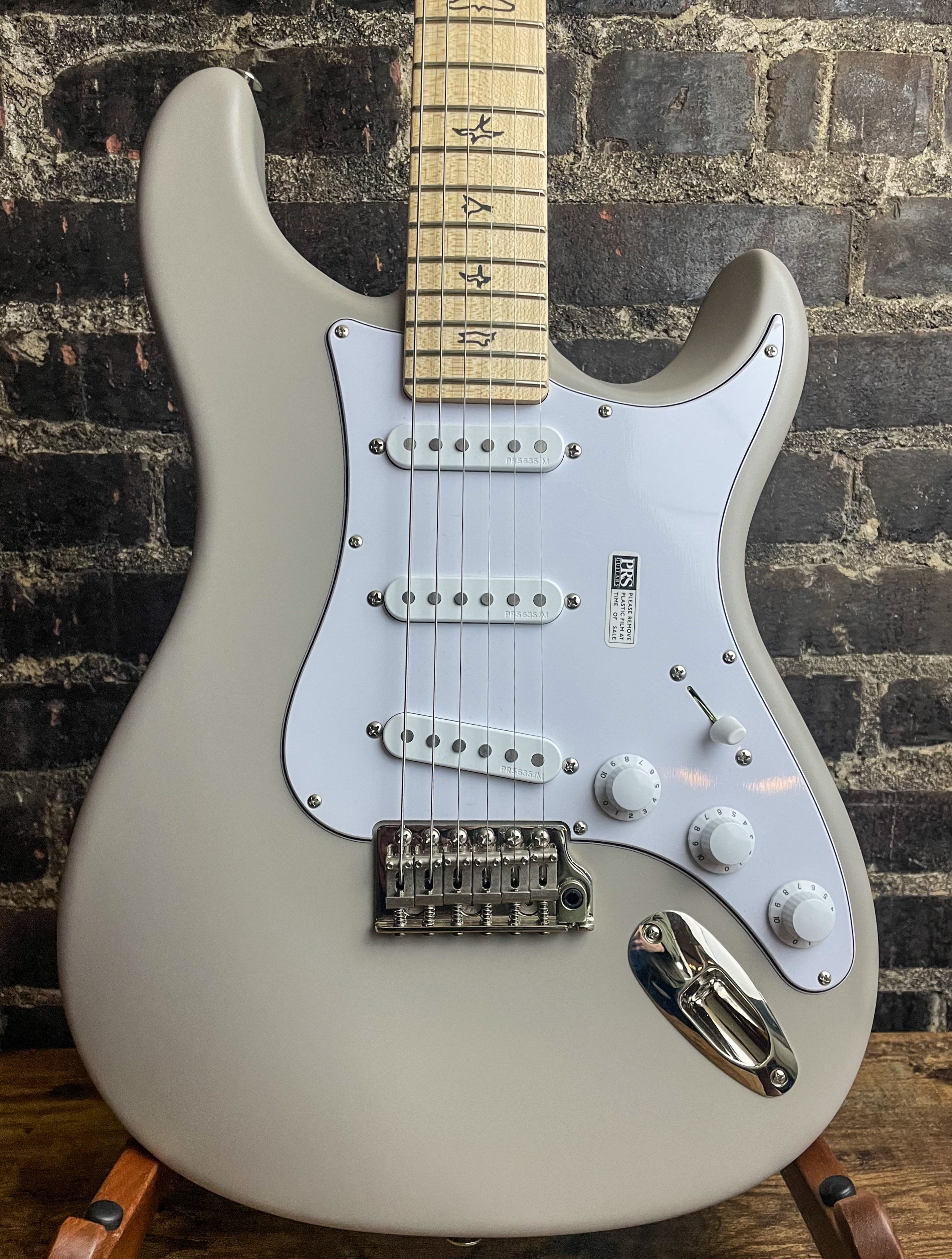 PRS Silver Sky - Satin Moc Sand with Maple Fingerboard – Allen 