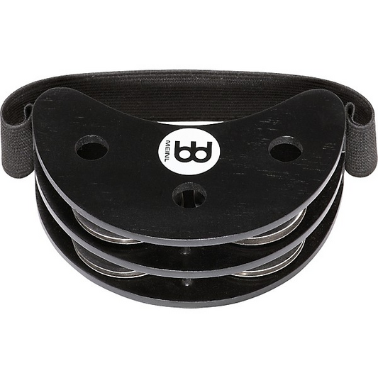 Meinl Percussion FJS2S-BK Foot Tambourine - Black