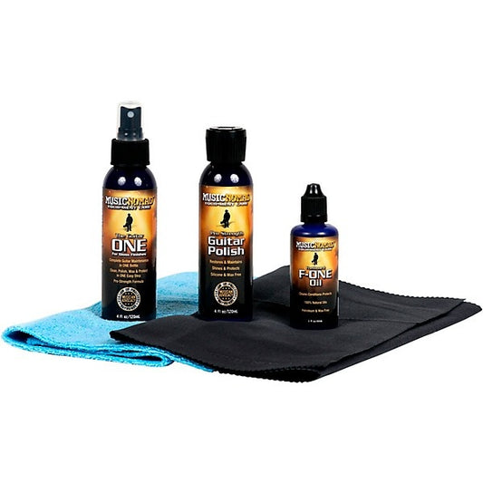 MUSICNOMAD Premium Guitar Care System - 5-piece Kit