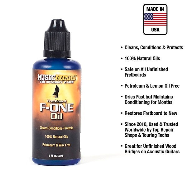 MUSICNOMAD Premium Guitar Care System - 5-piece Kit