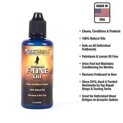 MUSICNOMAD Premium Guitar Care System - 5-piece Kit