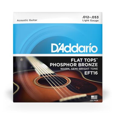 D'Addario EFT16 Flat Tops Acoustic Guitar Strings