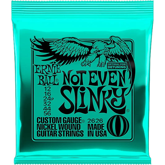 Ernie Ball 2626 Nickel Not Even Slinky Drop Tuning Electric Guitar Strings