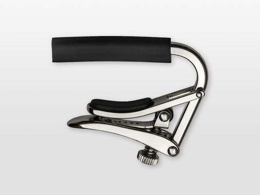 Shubb C1 Standard Capo for Steel String Guitar - Polished Nickel