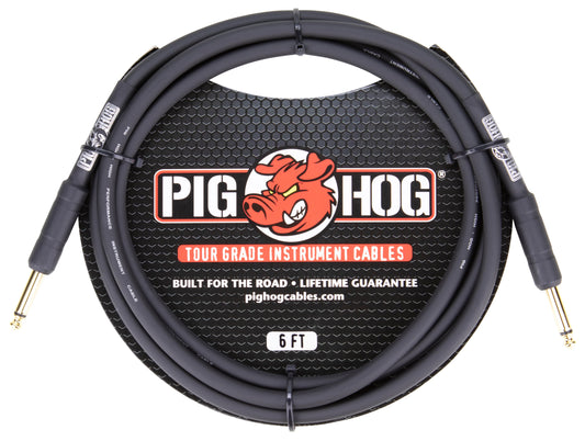 PIG HOG 6FT 1/4" - 1/4" 8MM INST. CABLE (NEW)
