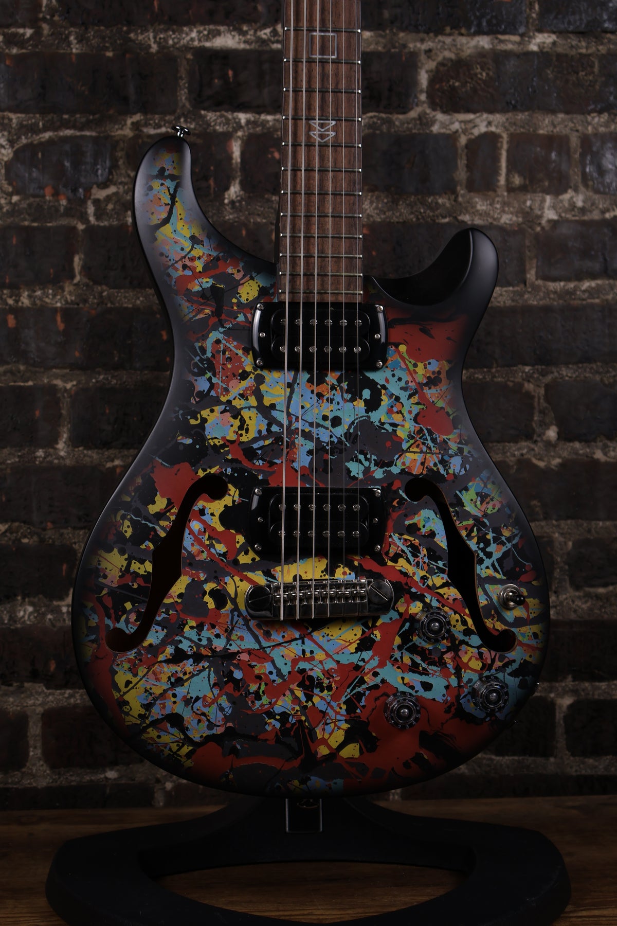 PRS SE Ed Sheeran Hollowbody I Piezo Baritone Electric Guitar - Cosmic Splash