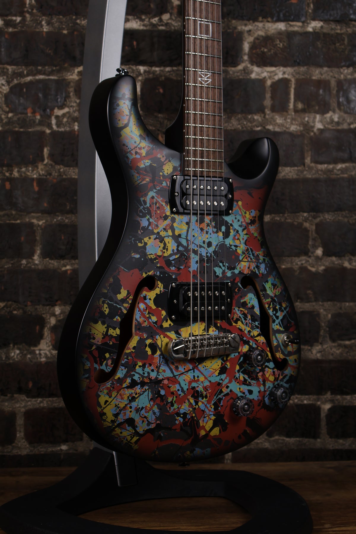 PRS SE Ed Sheeran Hollowbody I Piezo Baritone Electric Guitar - Cosmic Splash